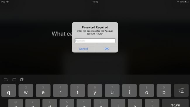 iOS 12 new feature of auto password filling