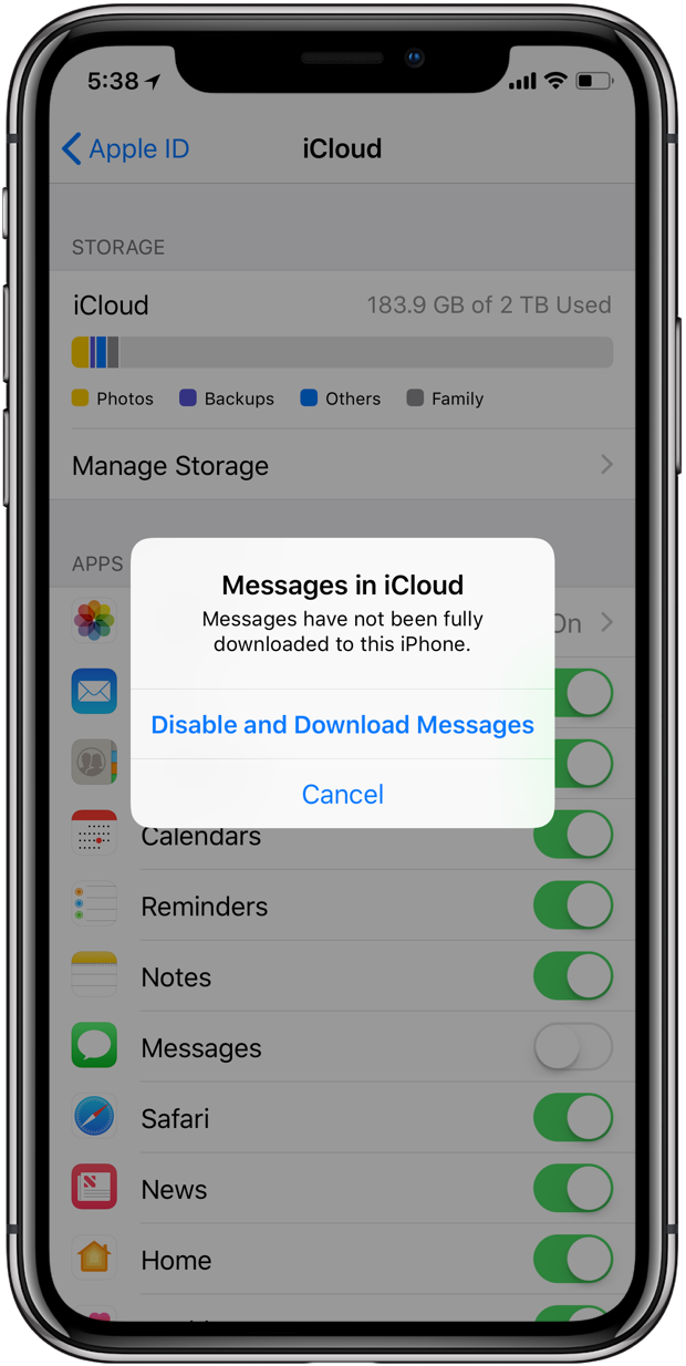 How to set up new icloud account