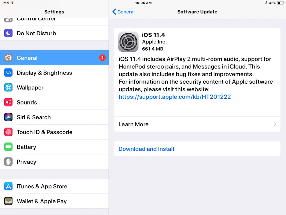  Update Released iOS 11 4 Download Now for iPhone and iPad